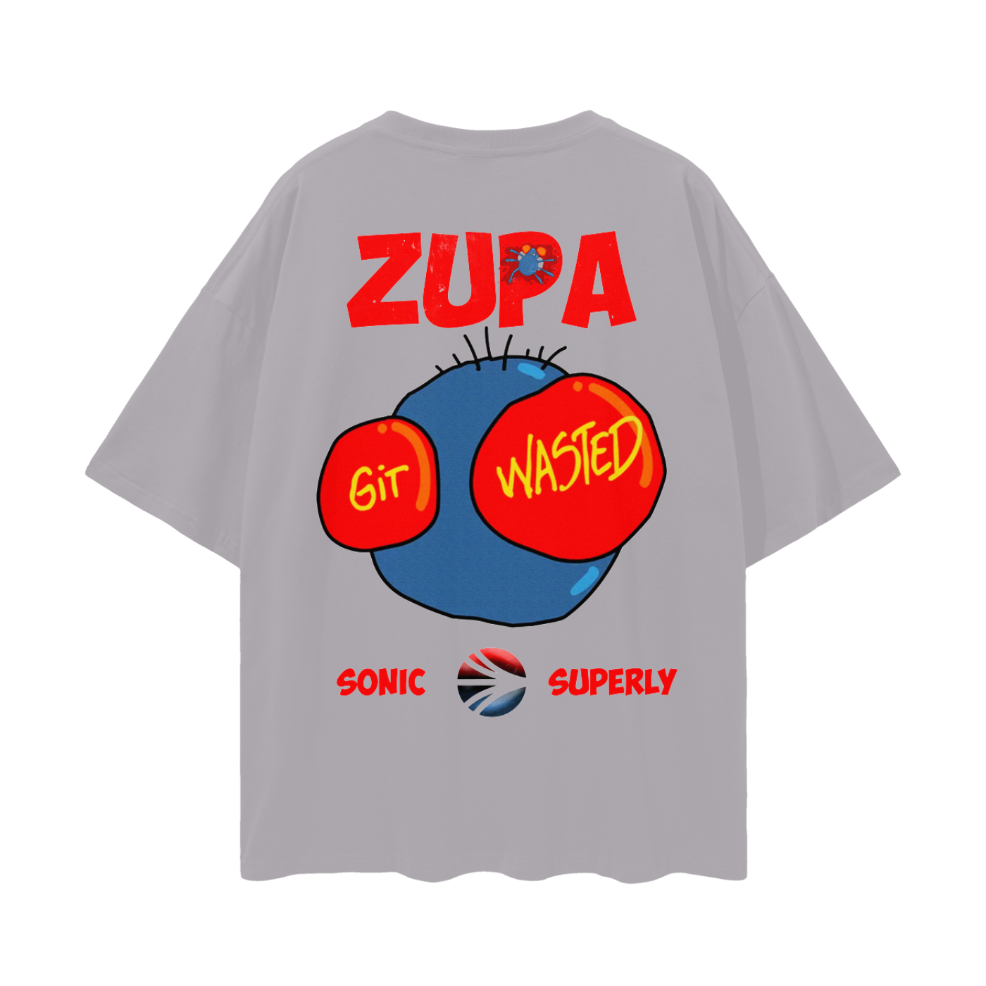 SONIC,ZUPA,$S,Super Fly,T-Shirts,t-shirt,graphic tee,oversize,drop shoulder tee,drop-shoulder tee