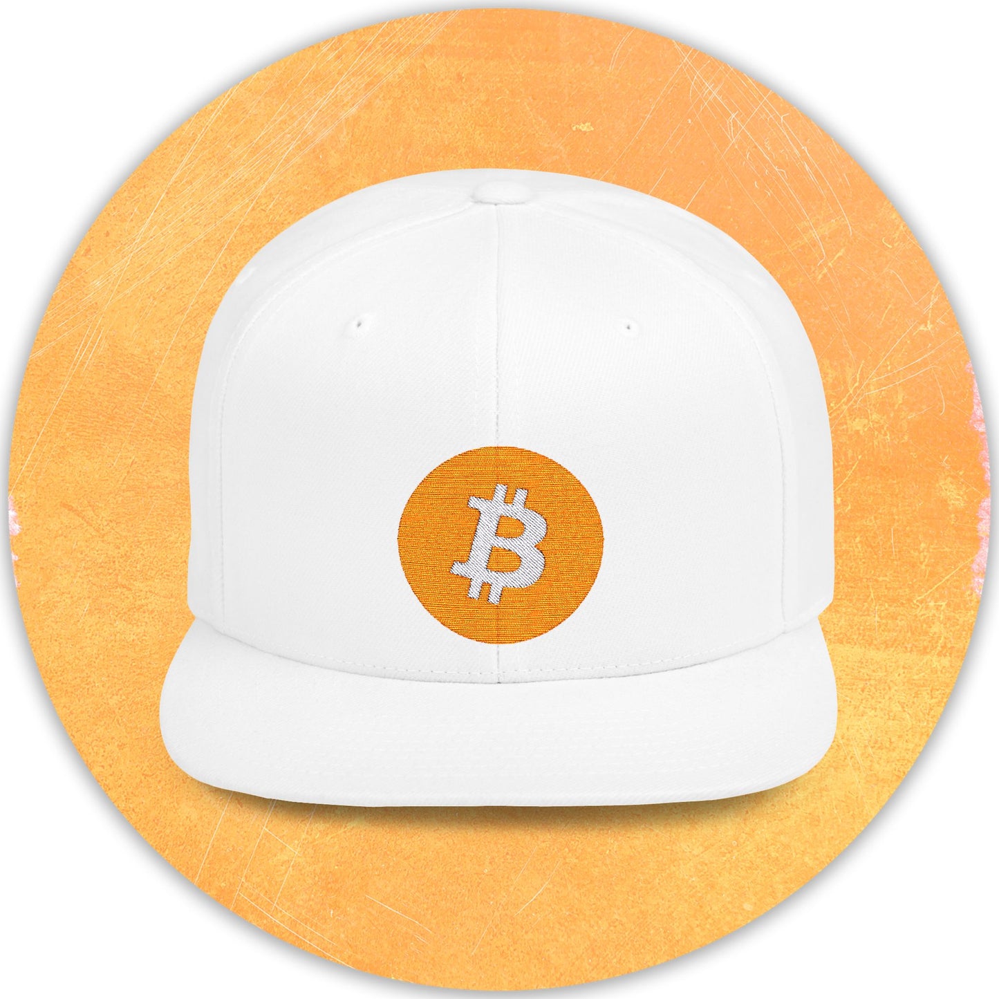 Bitcoin Stitched Snapback Hat