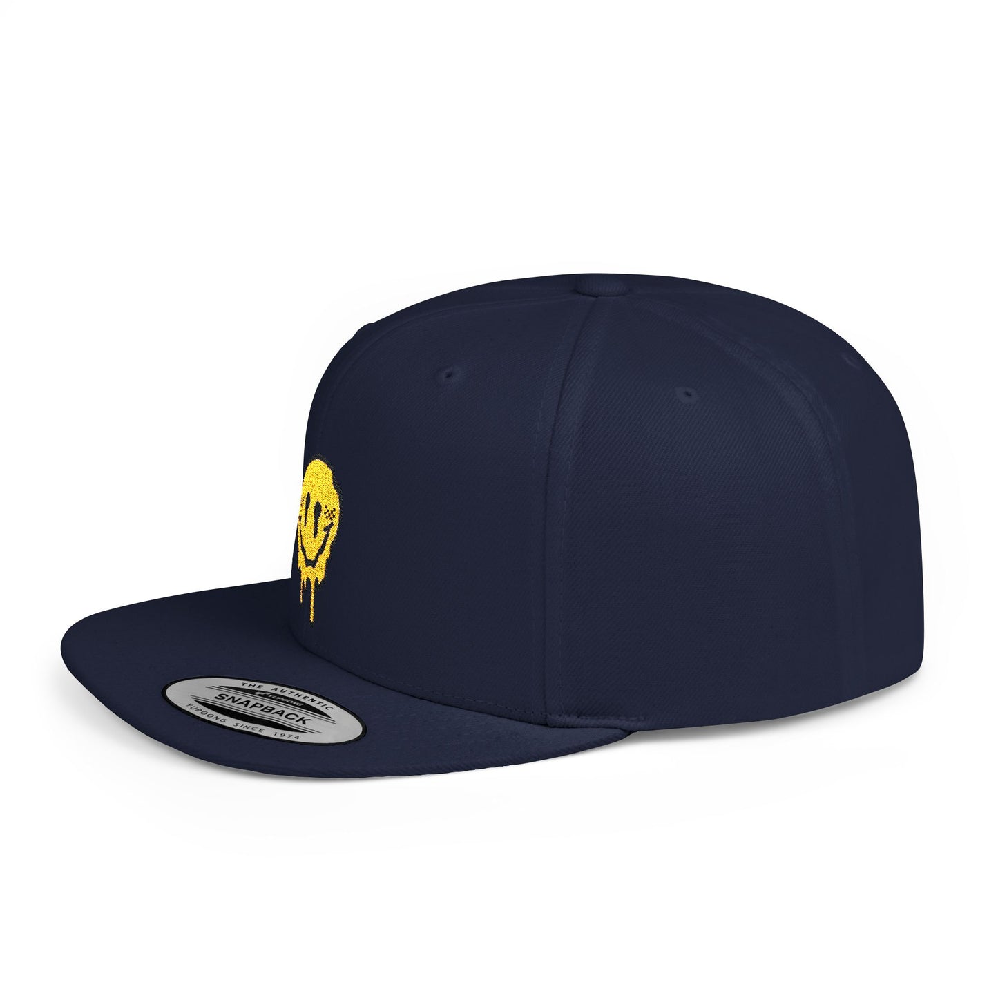 MOVE Drip Smiley Snapback Hat