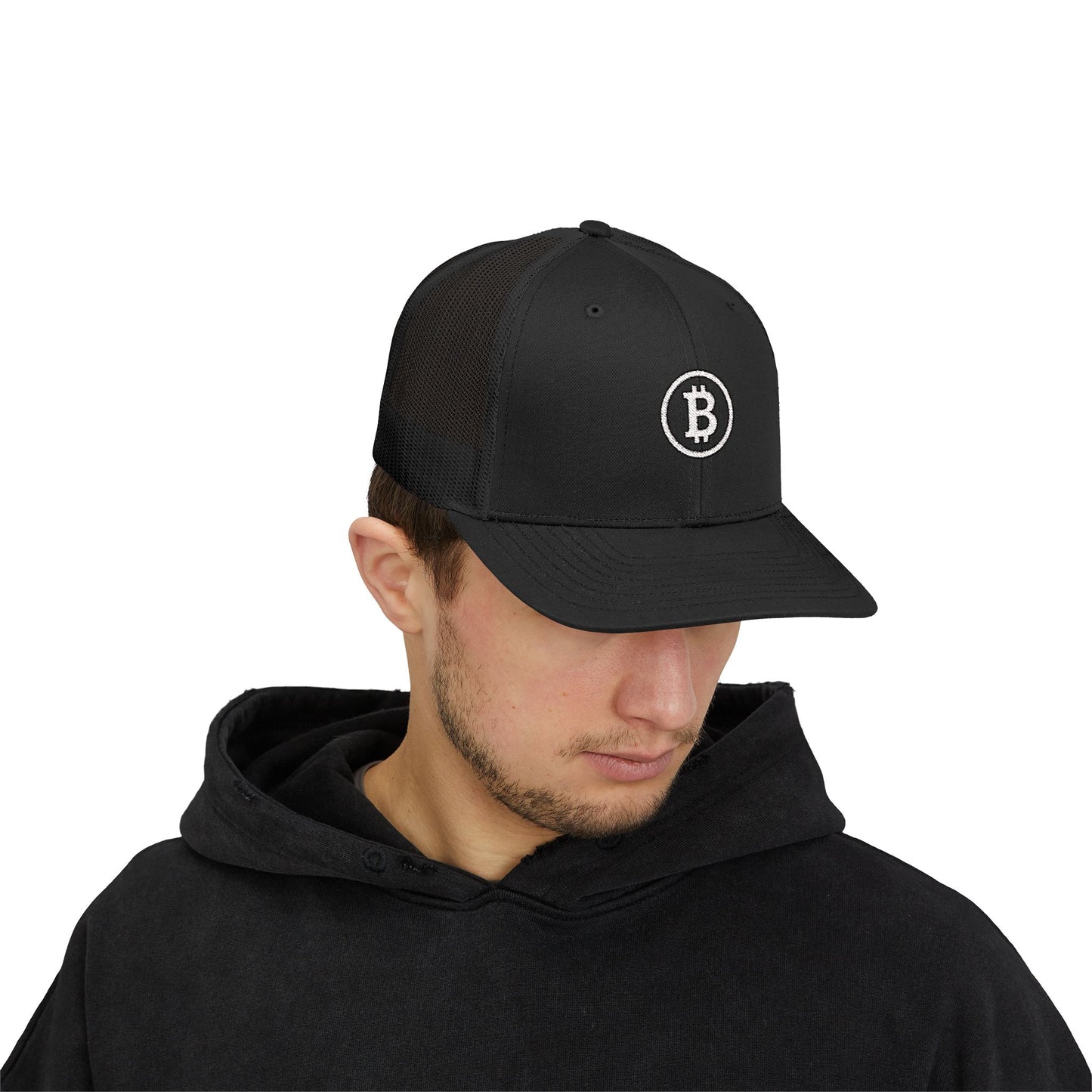 Bitcoin Snapback Trucker Hat