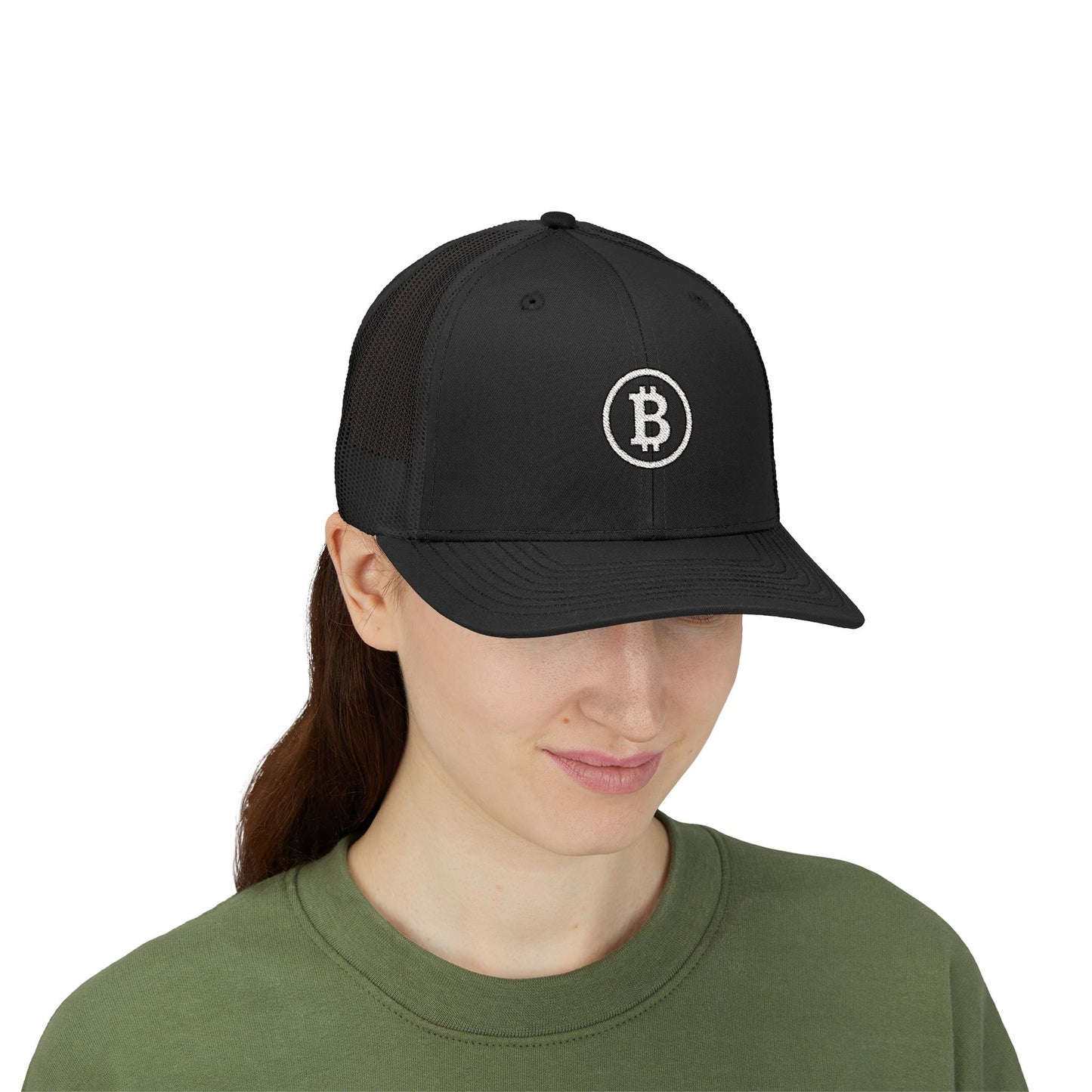 Bitcoin Snapback Trucker Hat