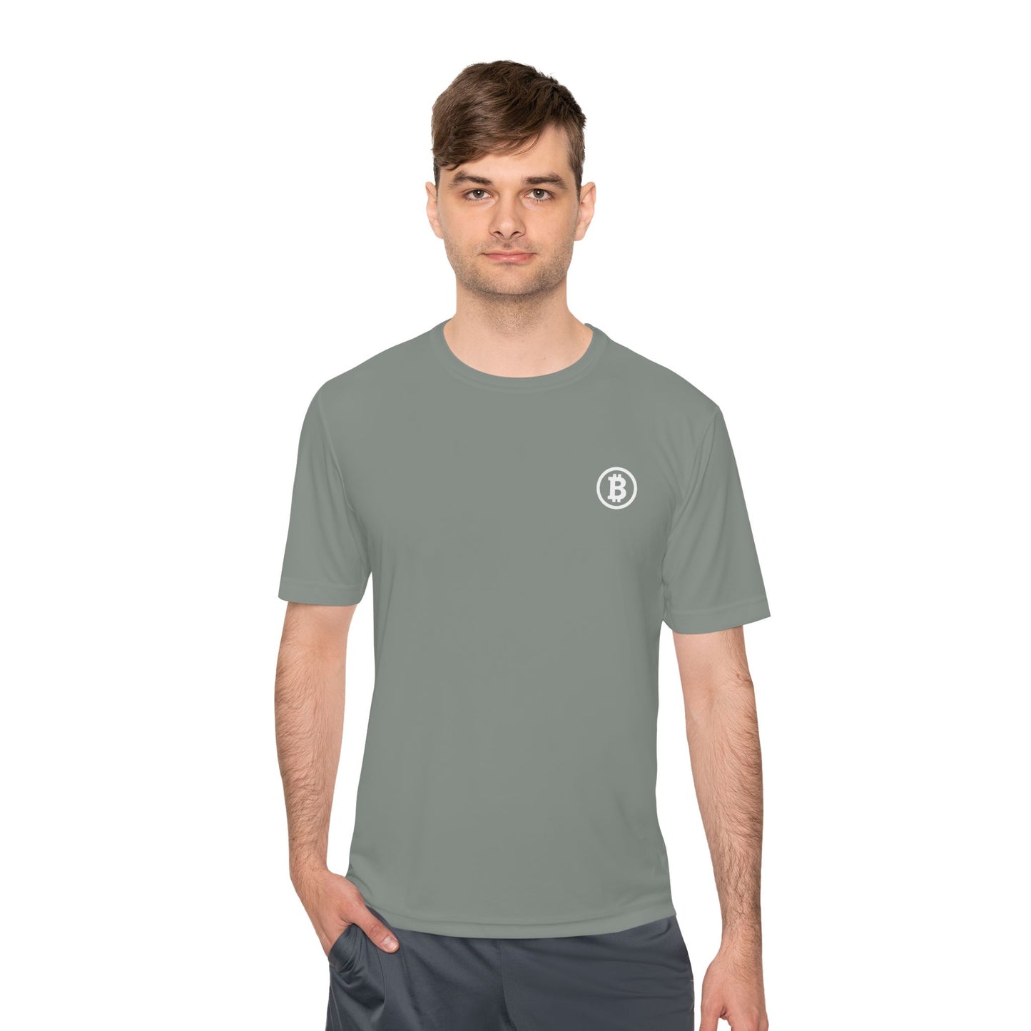 Bitcoin Moisture Wicking Tee