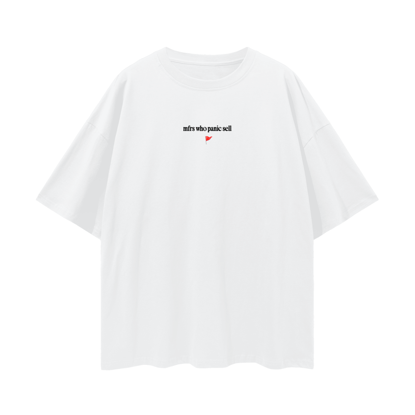 PANIC SELLERS TEE,Oversize,Drop Shoulder Tee,T-Shirt,T-Shirts,Graphic Tee