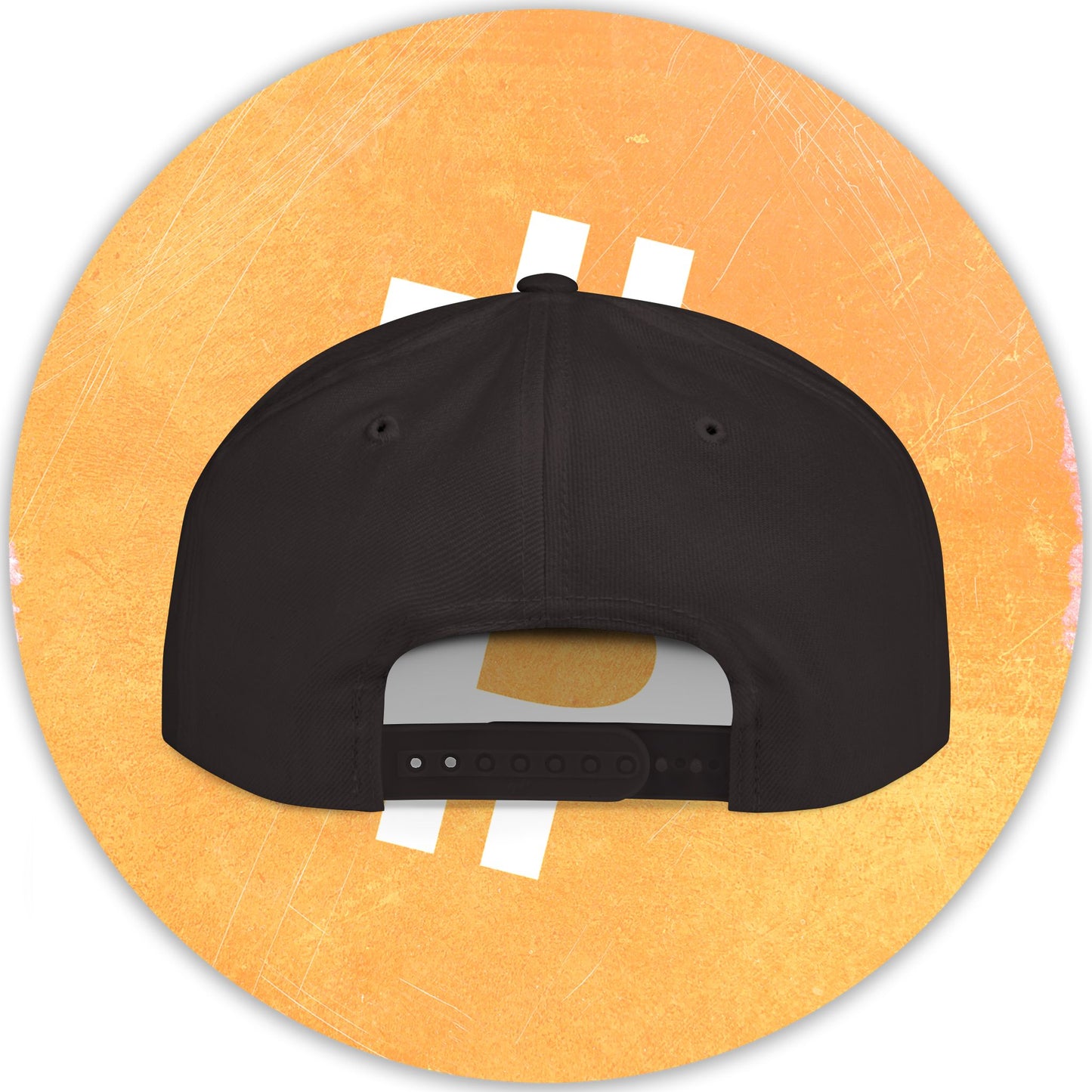 Bitcoin Stitched Snapback Hat