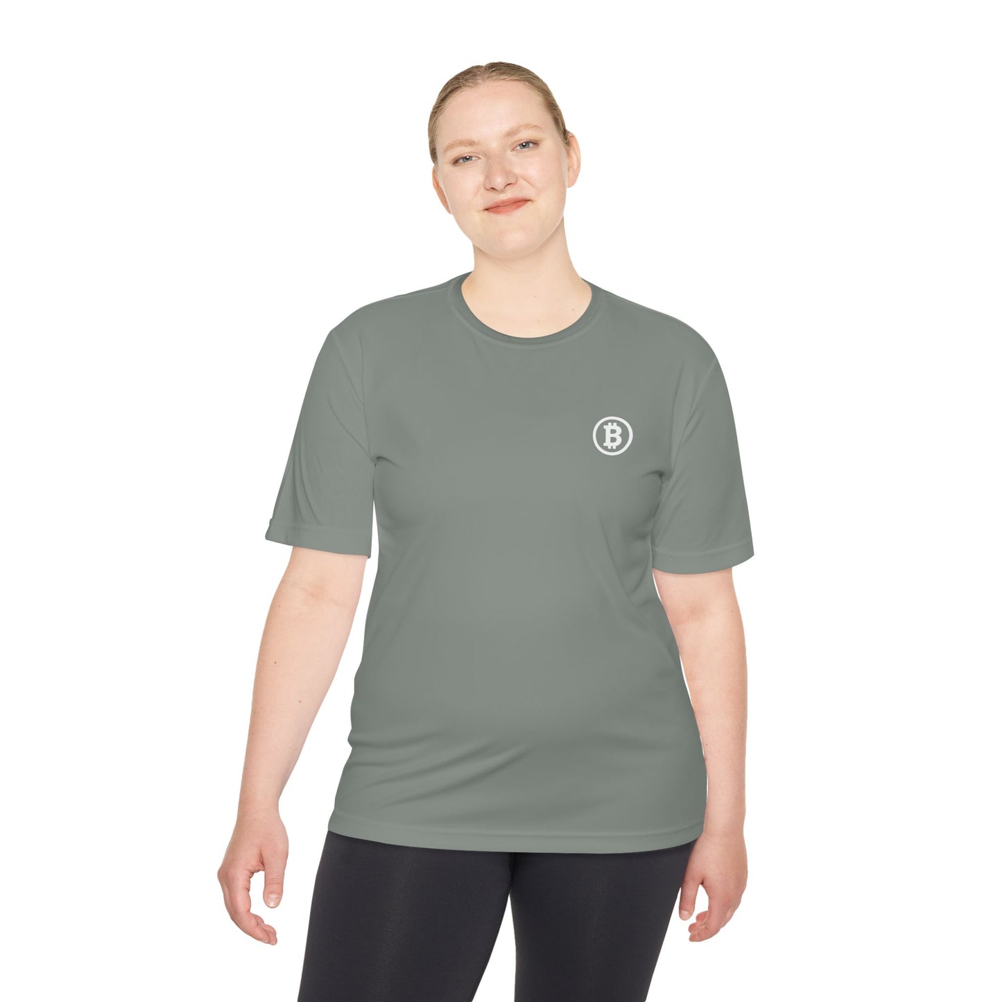 Bitcoin Moisture Wicking Tee