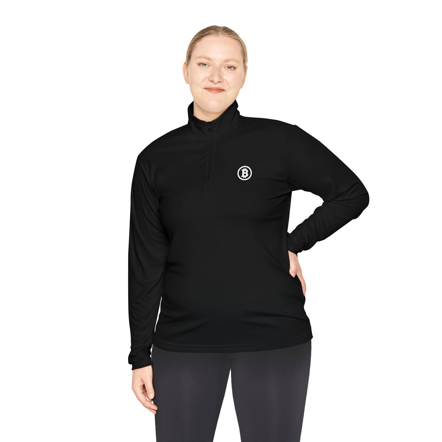 Bitcoin Quarter-Zip Pullover
