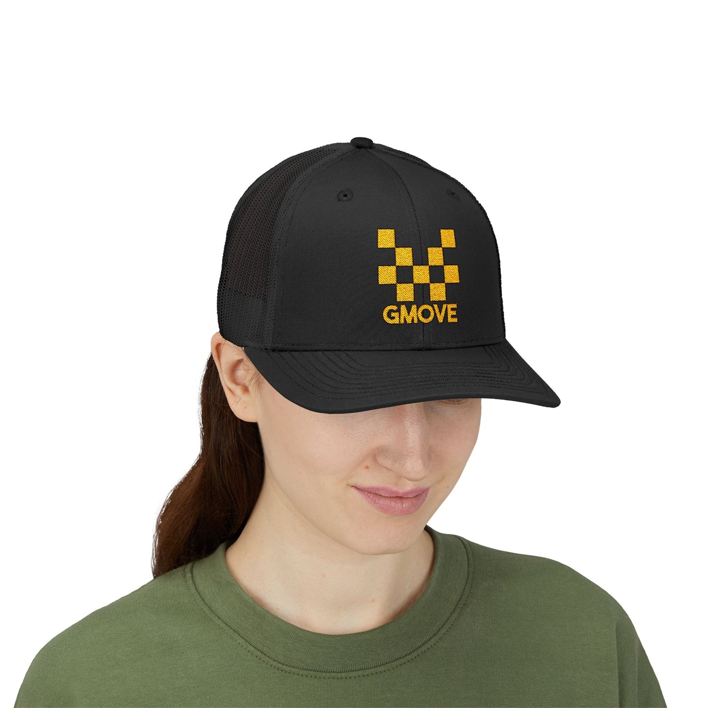 GMOVE Snapback Trucker Hat - Embroidered
