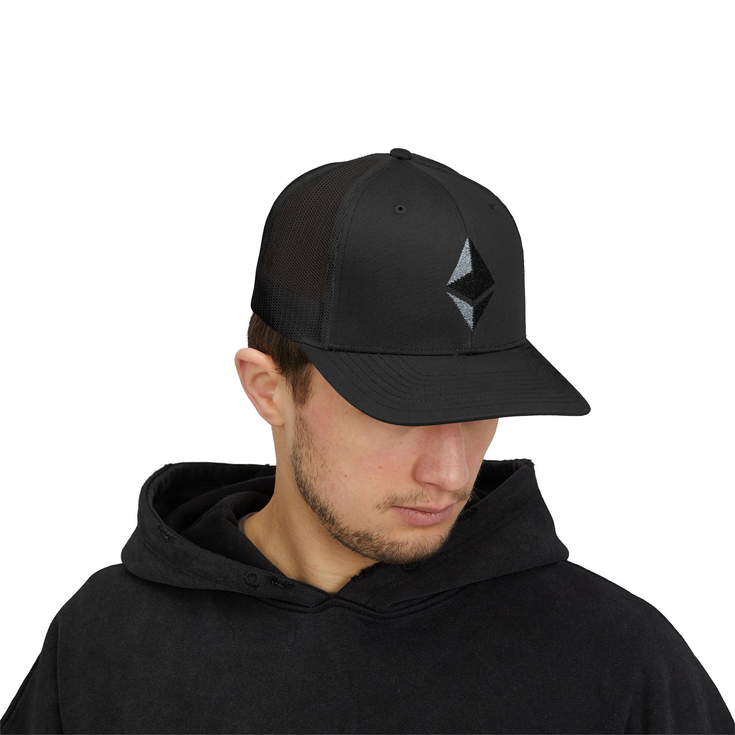 Ethereum Snapback Trucker Hat