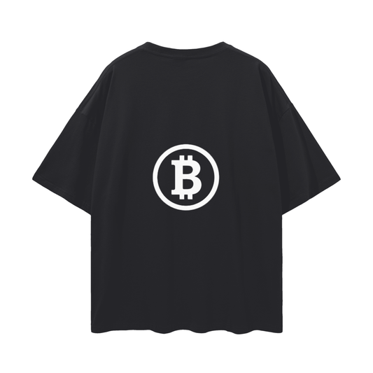 bitcoin,btc,$BTC,Crypto,Oversized,Bitcoin T-Shirt,T-shirt,T-Shirts,Oversized Bitcoin Shirt,High-Quality Bitcoin Shirt