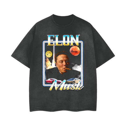 Elon Musk, Elon Musk Graphic T-Shirt, Elon Musk Graphic T, Tesla, SpaceX,  cryptocurrency, crypto, blockchain, t-shirt, graphic tee,  relaxed fit, comfortable, unisex, casual, streetwear, crypto apparel, DeFi Digs, R00134, 100% cotton, Small, Medium, Large, XL, 2XL