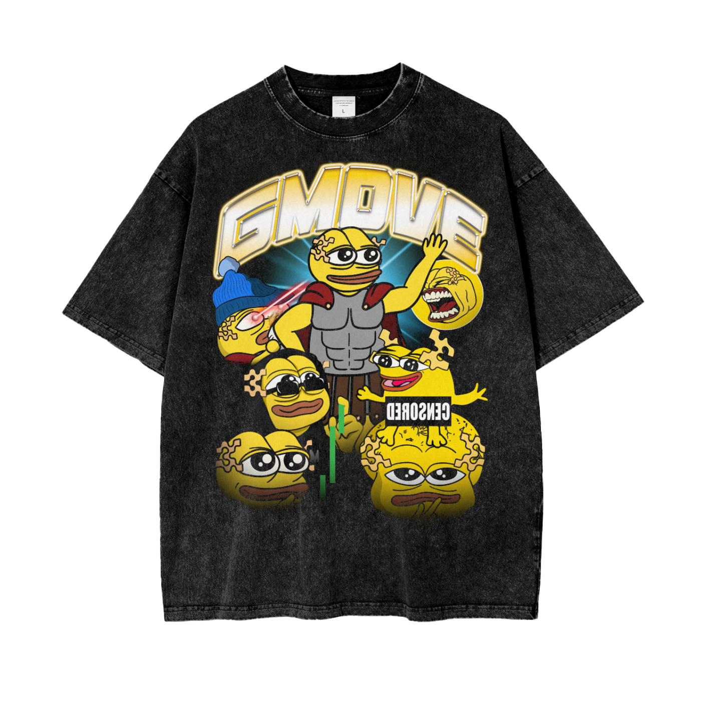 Movement,$MOVE,MOVE,Relaxed Fit,Crypto,Morpheus,Morpheus Graphic T-Shirt,Graphic Tee,Graphic,T-Shirt