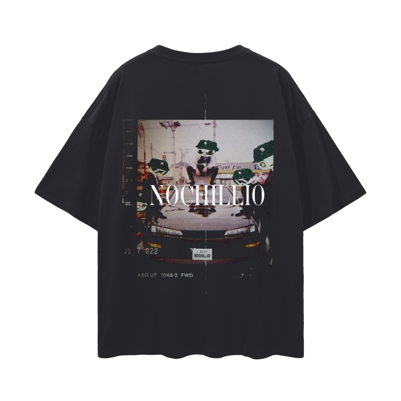 AVAX,NOCHILL,NOCHILLIO,Avalanche,Graphic Tee,Drop Shoulder Tee,Oversize Drop Shoulder Tee,T-Shirt,T-Shirts,Drop-Shoulder Tee