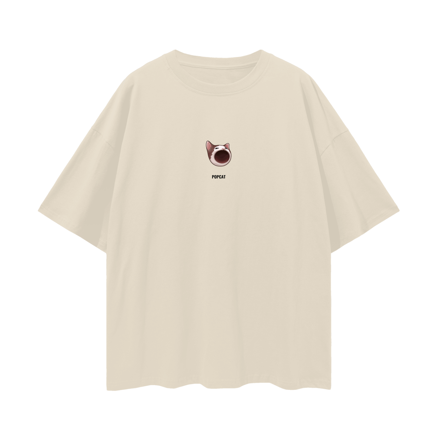 POPCAT,$POPCAT,Graphic Tee,T-SHirts,T-Shirt,Crypto,Oversize