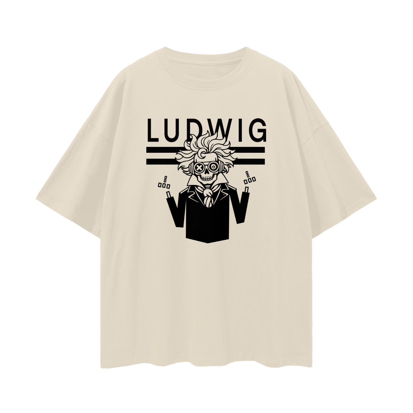LUDWIG,SONIC,Graphic Tee,Drop Shoulder Tee,$LUDWIG,Oversize